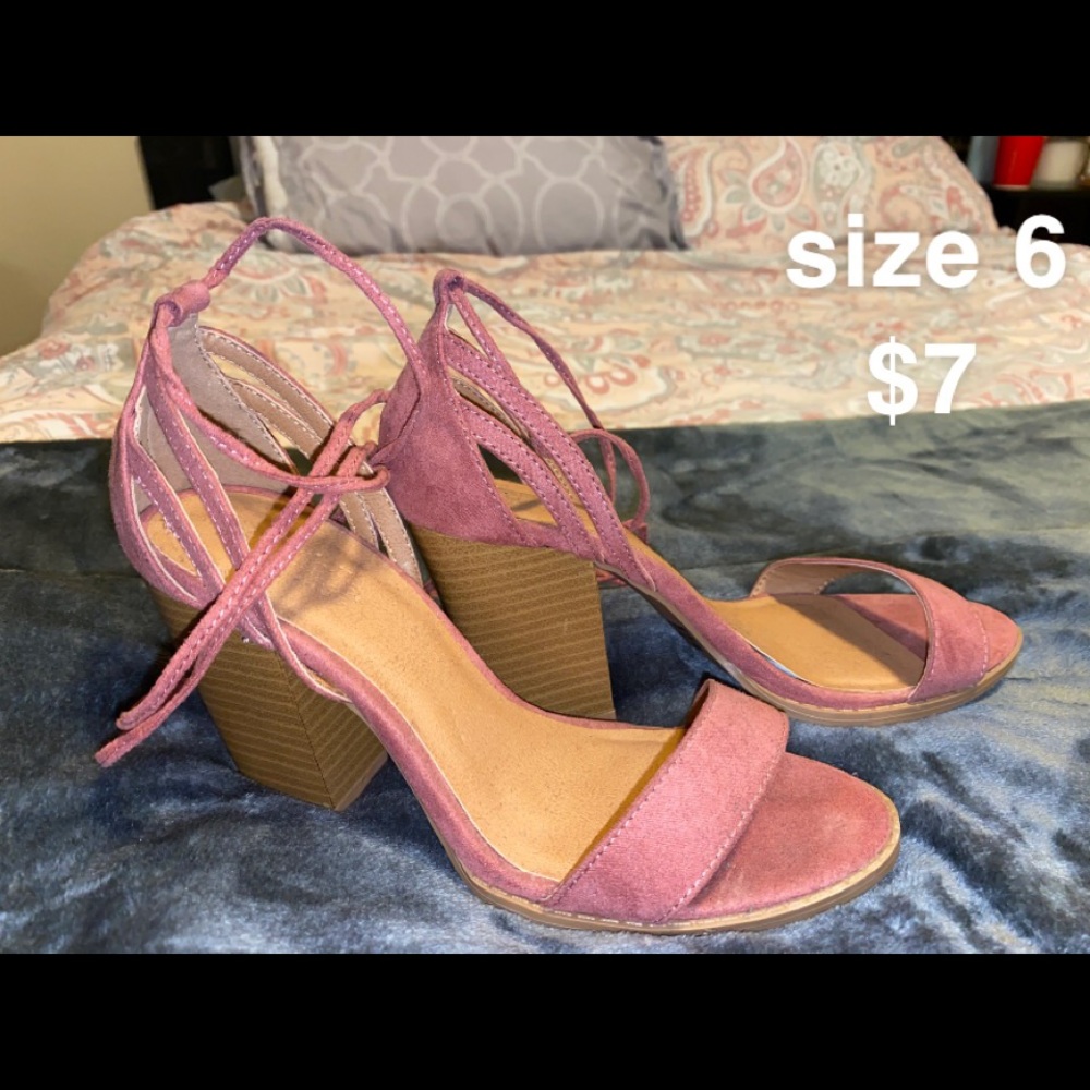 suede heels